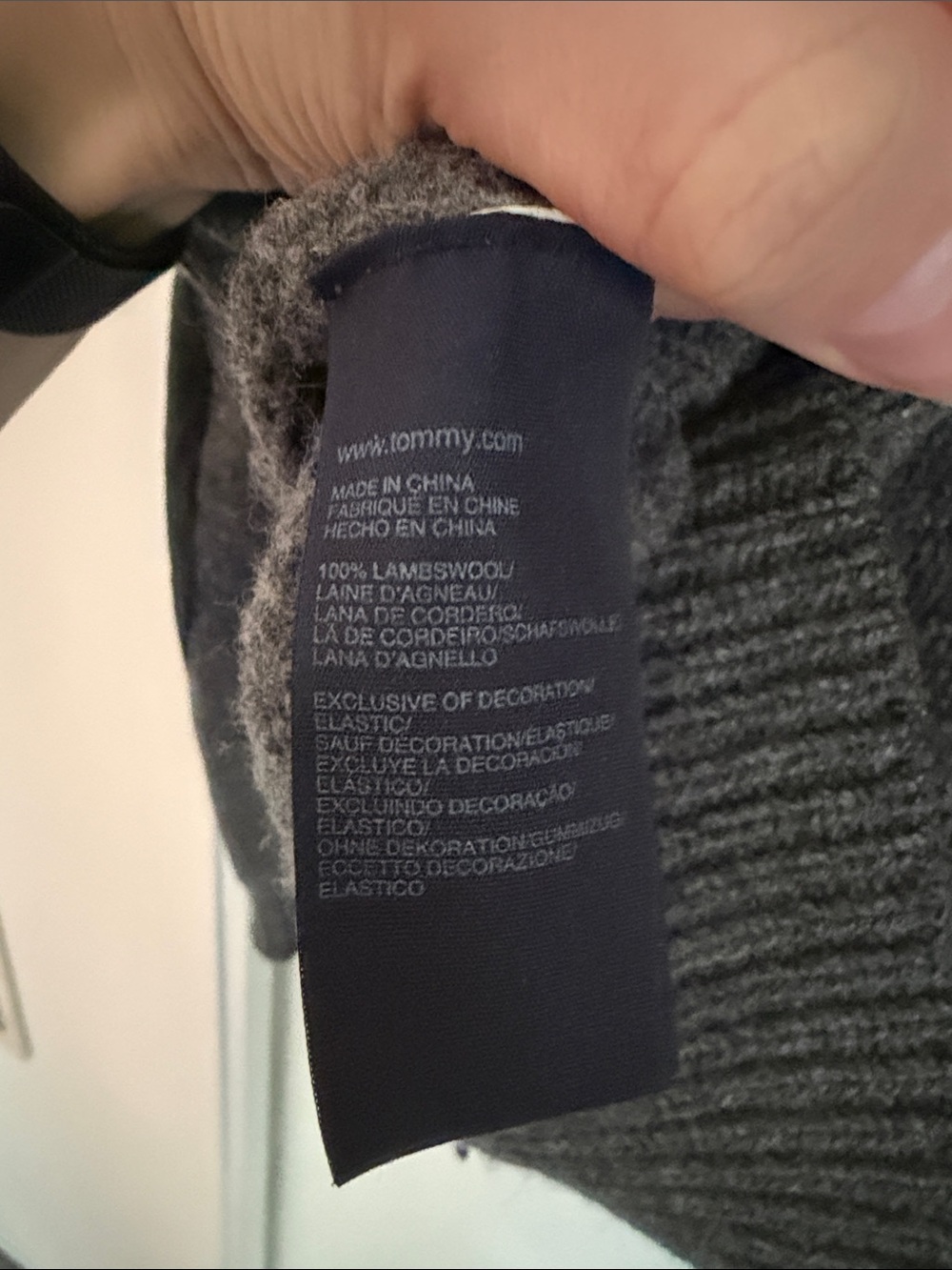 Lambswool Shawl Collar Toggle Cardigan - Picture 5 of 5
